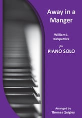 Away in a Manger piano sheet music cover